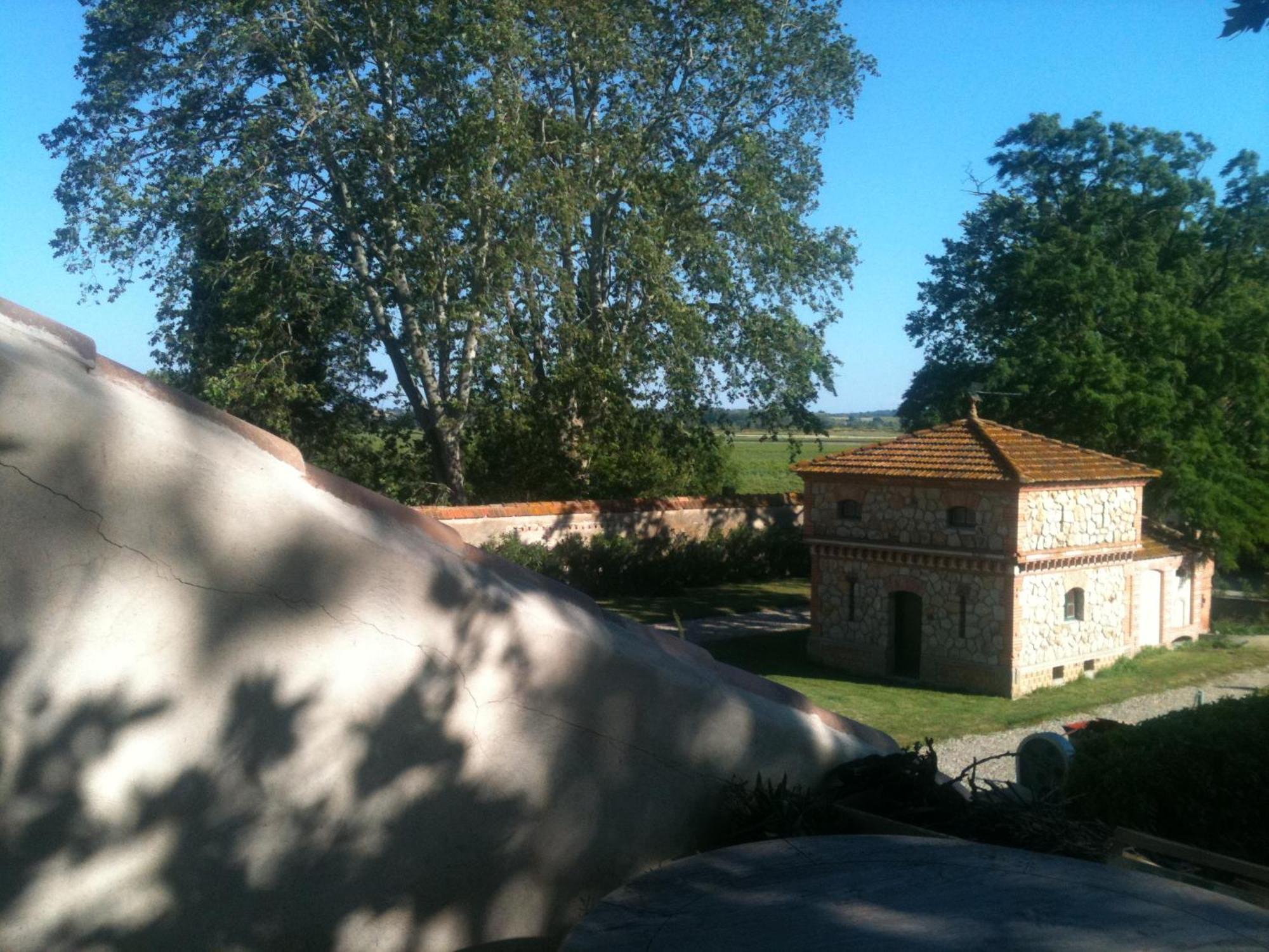 Terrasse Avec Vue Domaine Viticole Salleles-d'Aude Exterior foto